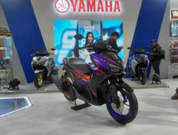 Yamaha Segarkan AEROX ALPHA dengan Warna dan Grafis Baru di IIMS 2026