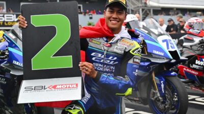 Aldi Satya Mahendra Jadi Pembalap Indonesia Pertama Naik Podium World Supersport, Bukti Pembinaan Mendunia Yamaha Racing Indonesia