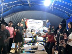 Wakil Ketua DPRD Kutim Kawal Bantuan untuk 109 KK Korban Kebakaran Batu Ampar