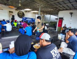Dukungan untuk Pembalap Indonesia, Biker Yamaha Balikpapan Gelar Riding dan Nobar ARRC