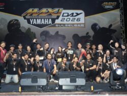 MAXi Yamaha Day 2026 Resmi Dimulai di Bone, Ribuan Riders Padati Lapangan Merdeka