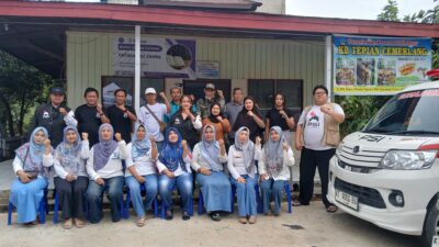 Dekatkan Diri ke Masyarakat, DPC PSI Samarinda Utara Gelar Cek Kesehatan Gratis untuk Lansia dan Balita