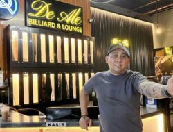Dukung Prestasi Wartawan, De’Ale Billiard Gratiskan Fasilitas Latihan PWI Kaltim Biliar Club
